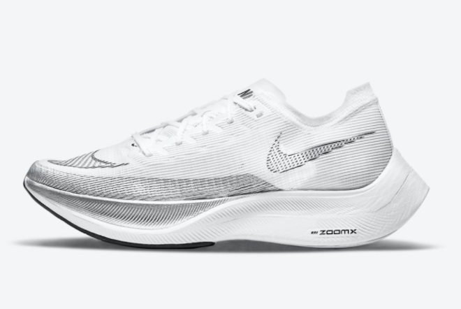 Nike ZoomX VaporFly NEXT% 2 White/Black 2021 New Arrival CU4111-100